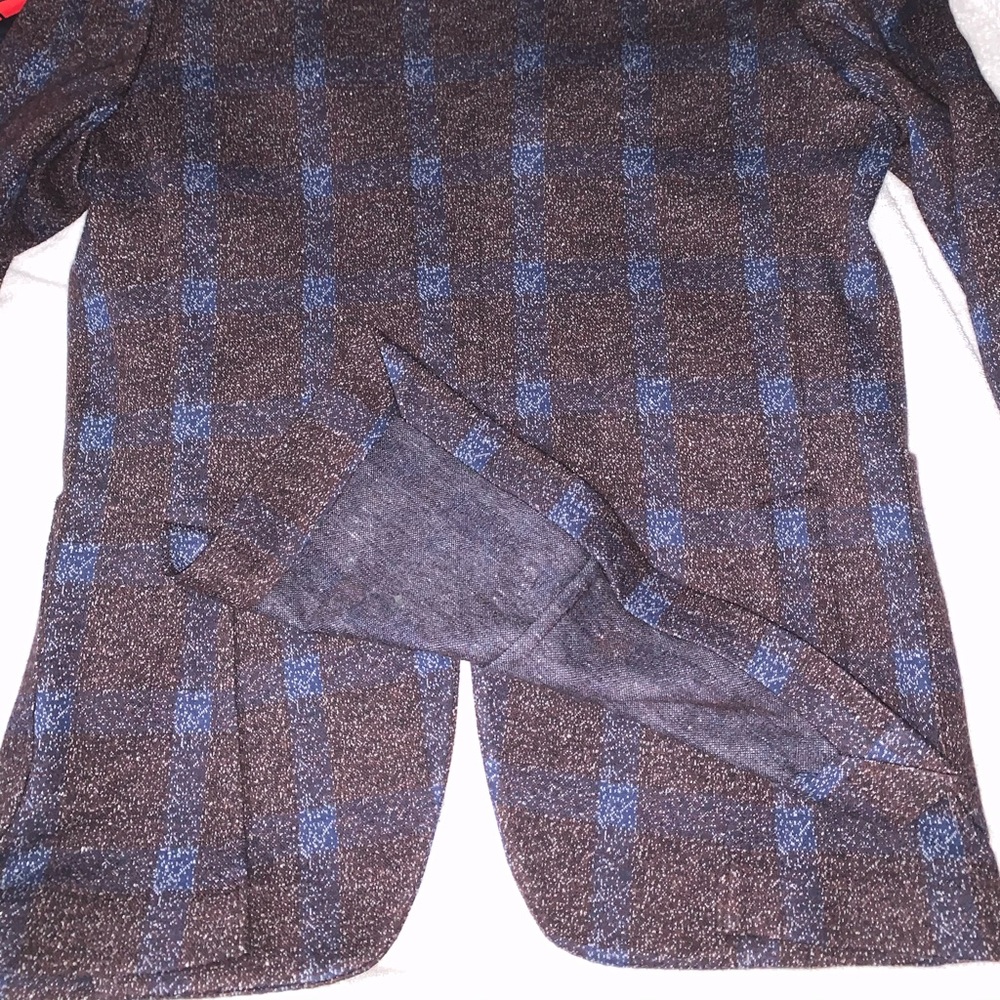 Paul Taylor sports Coat EUR 52R US 42R blue/Brown - Picture 8 of 8